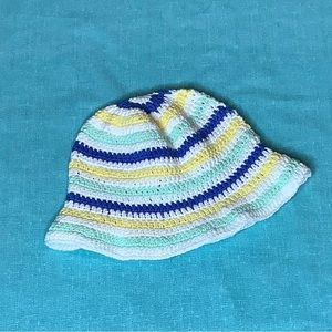 Hand crochet bucket hat